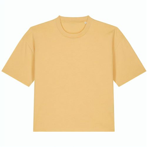 Damen-T-Shirt (Art.-Nr. CA109604) - Eingesetzte Ärmel
1x1 Rippe am Halsauss...