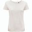 BS Moon Damen-T-Shirt, 150 g/m2, 100 % Bio-Baumwolle (Helles Weiss) (Art.-Nr. CA126599)