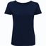 BS Moon Damen-T-Shirt, 150 g/m2, 100 % Bio-Baumwolle (navy) (Art.-Nr. CA127382)