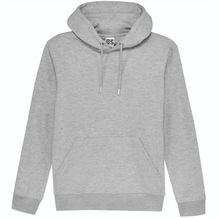 BS Pepper Hoodie, 280 g/m2, 80 % Bio-Katoen / 20 % PET (grau-meliert) (Art.-Nr. CA144378)