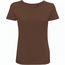 BS Moon Damen-T-Shirt, 150 g/m2, 100 % Bio-Baumwolle (Braun) (Art.-Nr. CA152817)