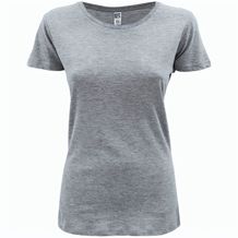 BS Evolution Damen-T-Shirt, 150 g/m2, 100 % Bio-Baumwolle (grau-meliert) (Art.-Nr. CA160567)