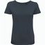 BS Moon Damen-T-Shirt, 150 g/m2, 100 % Bio-Baumwolle (dunkelgrau) (Art.-Nr. CA161028)