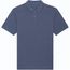 Prepster - Unisex Poloshirt (Dark Heather Blue, Heather Grape Red) (Art.-Nr. CA164084)