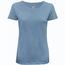 BS Evolution Damen-T-Shirt, 150 g/m2, 100 % Bio-Baumwolle (mittelblau) (Art.-Nr. CA166077)