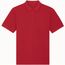 Prepster - Unisex Poloshirt (Red, Salty Rose/Vintage White) (Art.-Nr. CA171686)