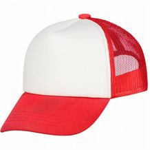 Kinder Trucker Cap (Rot / weiß) (Art.-Nr. CA172593)