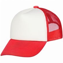 Kinder Trucker Cap (Rot / weiß) (Art.-Nr. CA172593)