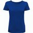 BS Moon Damen-T-Shirt, 150 g/m2, 100 % Bio-Baumwolle (royalblau) (Art.-Nr. CA180217)