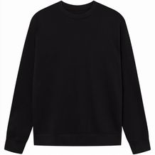 Unisex Crweneck Pullover (Schwarz) (Art.-Nr. CA182823)