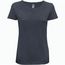 BS Evolution Damen-T-Shirt, 150 g/m2, 100 % Bio-Baumwolle (dunkelgrau) (Art.-Nr. CA193711)