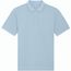 Prepster - Unisex Poloshirt (Sky blue, Off White) (Art.-Nr. CA196766)