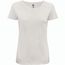 BS Evolution Damen-T-Shirt, 150 g/m2, 100 % Bio-Baumwolle (Helles Weiss) (Art.-Nr. CA219306)