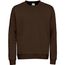 BS Atlas Pullover, 280 g/m2, 70 % Baumwolle / 30 % Polyester (Braun) (Art.-Nr. CA238349)