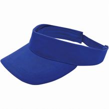 Sun Visor Deluxe aus Baumwolle (Royalblau, Koningsblau) (Art.-Nr. CA257606)