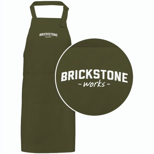 Latzschürze Apron, 75 x 85 cm (Art.-Nr. CA289161) - Diese funktionale Latzschürze aus 65...