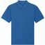 Prepster - Unisex Poloshirt (Royal Blue, Cream Heather Grey) (Art.-Nr. CA295101)