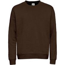 BS Atlas Pullover, 280 g/m2, 70 % Baumwolle / 30 % Polyester (Braun) (Art.-Nr. CA304778)