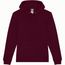 BS Felpa Hoodie, 280 g/m2, 70 % Baumwolle / 30 % Polyester (Weinrot) (Art.-Nr. CA307577)