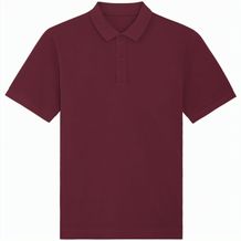 Prepster - Unisex Poloshirt (Burgundy, Wooden Heather) (Art.-Nr. CA315063)