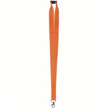 Lanyard 2 cm mit Sicherheitsverschluss (orange) (Art.-Nr. CA316912)