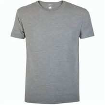 BS Evolution T-Shirt, 150 g/m2, 100 % Baumwolle (grau-meliert) (Art.-Nr. CA322120)