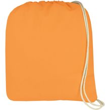 Turnbeutel aus Baumwolle (orange) (Art.-Nr. CA340219)