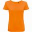 BS Moon Damen-T-Shirt, 150 g/m2, 100 % Bio-Baumwolle (orange) (Art.-Nr. CA344353)