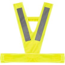 Reflektierende Warnweste V-Form (gelb) (Art.-Nr. CA417316)