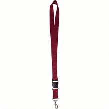 Lanyard 2,5 cm (Weinrot, Bordeaux) (Art.-Nr. CA821311)