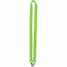 Lanyard 2 cm mit zwei Haken (Grün, Grun) (Art.-Nr. CA872106)