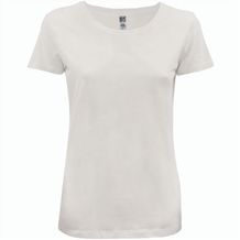 BS Evolution Damen-T-Shirt, 150 g/m2, 100 % Bio-Baumwolle (Helles Weiss) (Art.-Nr. CA990502)