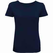 BS Moon Damen-T-Shirt, 150 g/m2, 100 % Bio-Baumwolle (navy) (Art.-Nr. CA997334)