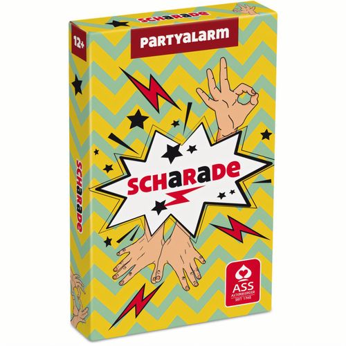 Partyspiel - Scharade, in Faltschachtel (Art.-Nr. CA226476) - Partyspiel - Scharade, 33 Blatt in...