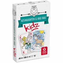 Ausmalkarten Kids, 33 Blatt, in Faltschachtel (bunt) (Art.-Nr. CA249230)