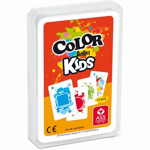 Color Addict - Kids, 33 Blatt, im Kunststoffetui (Art.-Nr. CA304939) - Color Addict - 33 Blatt im Kunststoffetu...