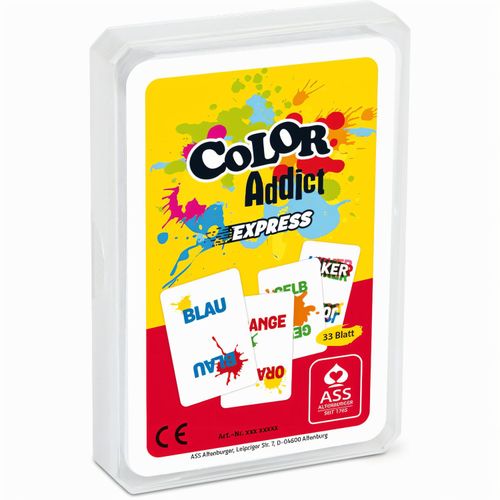 Color Addict, 33 Blatt, im Kunststoffetui (Art.-Nr. CA391094) - Color Addict - 33 Blatt im Kunststoffetu...