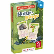 Lernspiele "Abenteuer Schule" - Natur Bingo, in Faltschachtel (bunt) (Art.-Nr. CA398677)