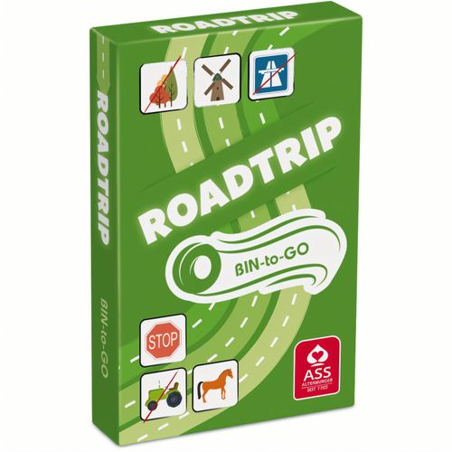 Reisespiel "Road Trip" -  Bin to go, 33 Blatt, in Faltschachtel (Art.-Nr. CA538906) - ASS Altenburger nimmt sie mit auf einen...