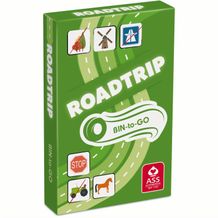 Reisespiel "Road Trip" -  Bin to go, 33 Blatt, in Faltschachtel (bunt) (Art.-Nr. CA538906)