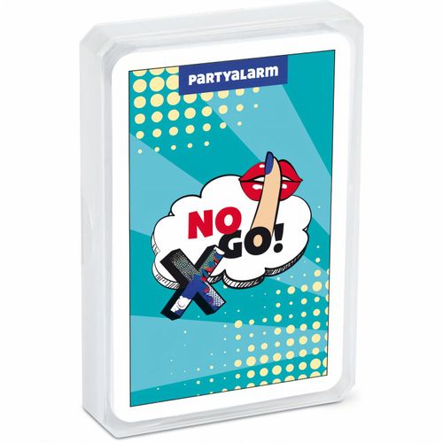 Partyspiel - No Go, im Kunststoffetui (Art.-Nr. CA813739) - Partyspiel - No Go, 33 Blatt im Kunststo...