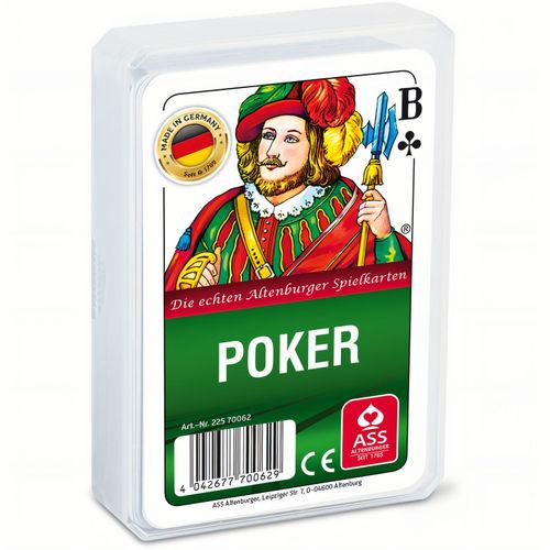 Poker / Black Jack, int. Bild, 55 Blatt,im Kunststoffetui (Art.-Nr. CA876275) - Poker / BlackJack internationales Bild...
