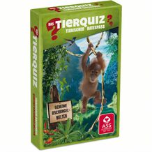 Quiz "Tierspiele" - Geheime Dschungel - Welten, in Faltschachtel (bunt) (Art.-Nr. CA924071)