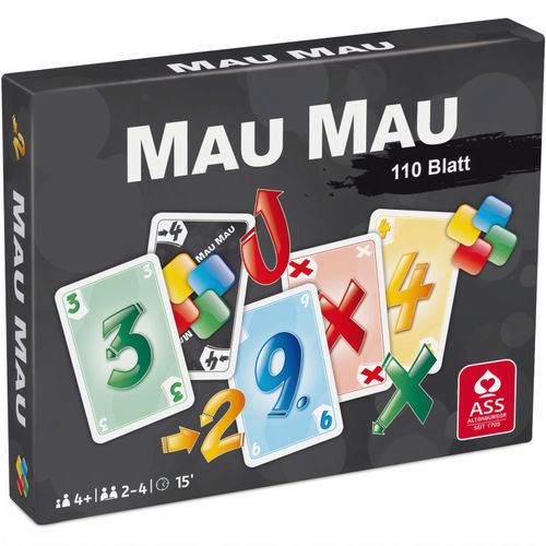 MauMau, 2 x 55 Blatt im Faltschachtel (Art.-Nr. CA938942) - MauMau - das grenzenlos verrückte Spiel...