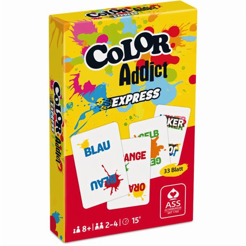 Color Addict, 33 Blatt, in Faltschachtel (Art.-Nr. CA944874) - Color Addict - 33 Blatt in Faltschachtel...