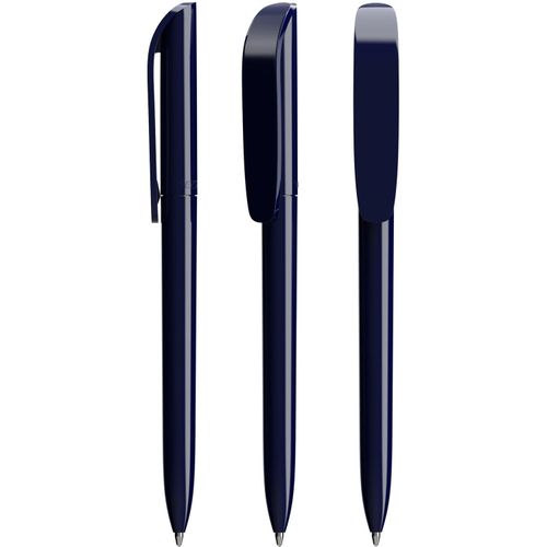 BIC® Super Clip Kugelschreiber Siebdruck (Art.-Nr. CA015942) - Stylisches Design trifft auf Vielseitigk...
