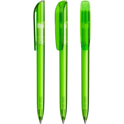 BIC® Super Clip Kugelschreiber Digital (Art.-Nr. CA030343) - Stylisches Design trifft auf Vielseitigk...