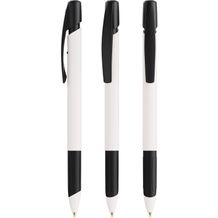 BIC® Media Clic Grip Ecolutions® Kugelschreiber Digital (weiß / schwarz / schwarze Tinte) (Art.-Nr. CA053308)