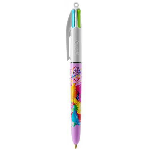 BIC® 4 Colours Fashion Kugelschreiber Siebdruck (Art.-Nr. CA064529) - Die trendige Version unserer Kugelschrei...