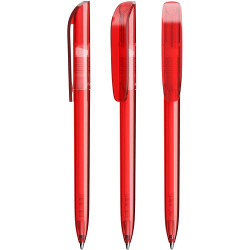 BIC® Super Clip Kugelschreiber Siebdruck (Art.-Nr. CA068956) - Stylisches Design trifft auf Vielseitigk...